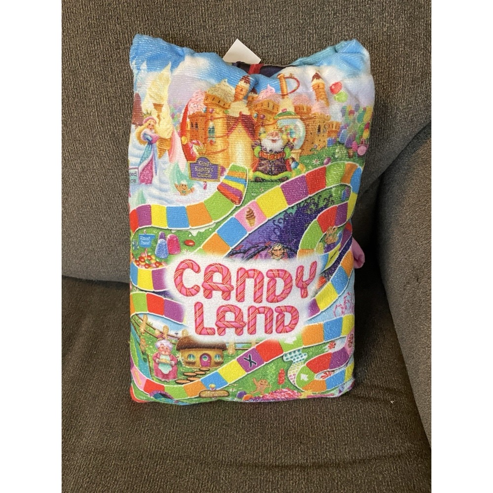 Harboro 4x4 Foot Candy Land Beach Towel Blanket And Backpack With Game Pieces